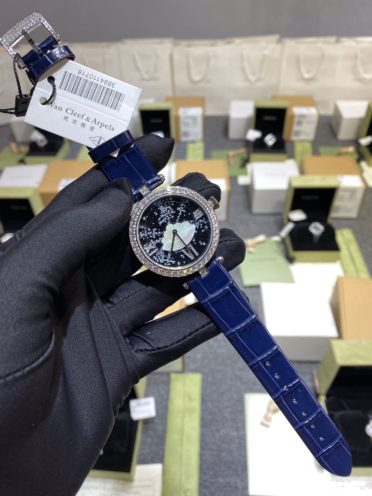 Van cleef  Arpels Lady Arpels Heures Filantes 38mm